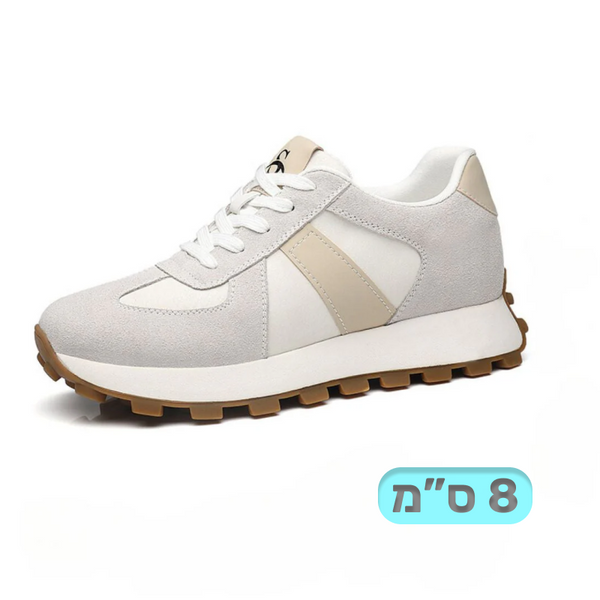 נעליים מגביהות לגברים תוספת גובה של 8 ס"מ